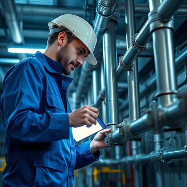 Inspección de tuberias Parque Industrial de Elche